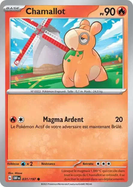 Flammes Obsidiennes - OBFFR - Chamallot