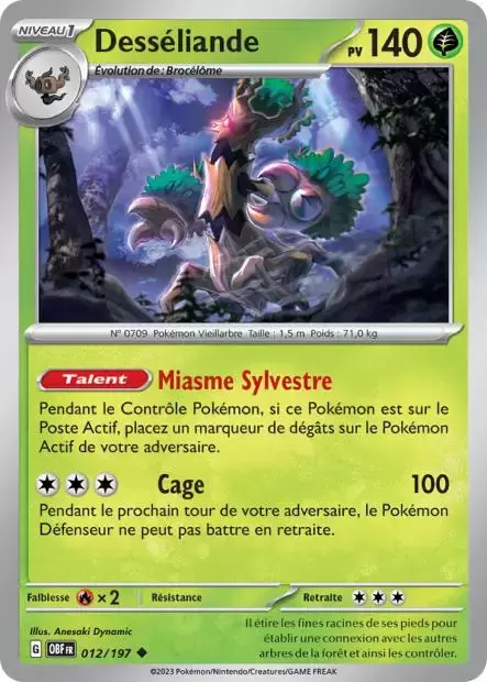 Flammes Obsidiennes - OBFFR - Desséliande