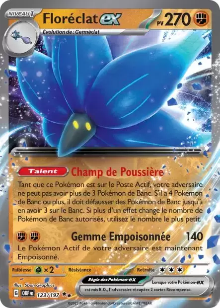 Flammes Obsidiennes - OBFFR - Floréclat EX