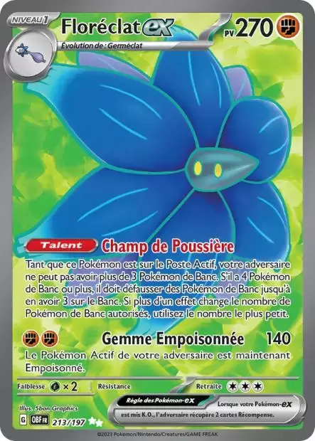 Flammes Obsidiennes - OBFFR - Floréclat EX