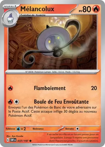 Flammes Obsidiennes - OBFFR - Mélancolux