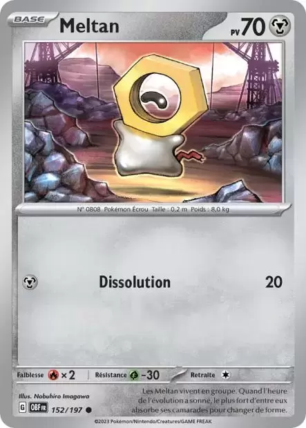 Flammes Obsidiennes - OBFFR - Meltan