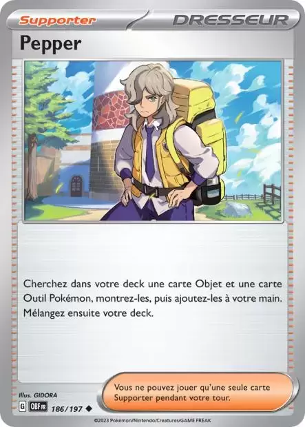 Flammes Obsidiennes - OBFFR - Pepper