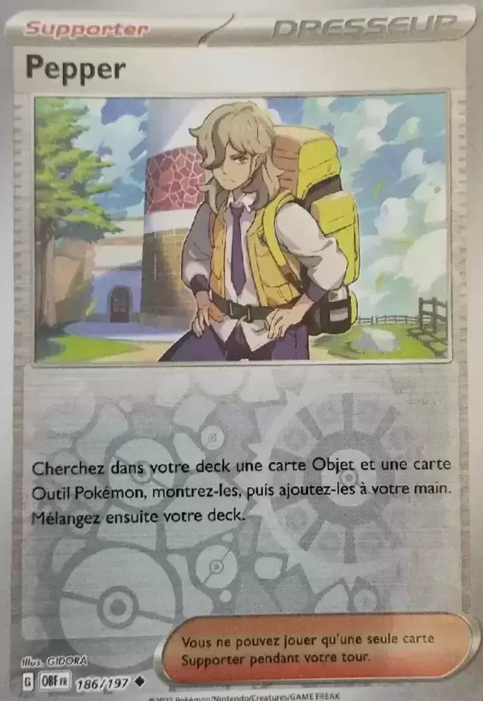 Flammes Obsidiennes - OBFFR - Pepper Reverse