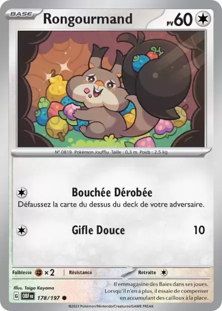 Flammes Obsidiennes - OBFFR - Rongourmand