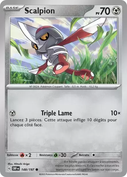 Flammes Obsidiennes - OBFFR - Scalpion