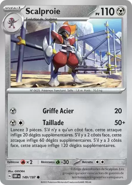 Flammes Obsidiennes - OBFFR - Scalproie