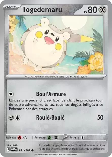Flammes Obsidiennes - OBFFR - Togedemaru