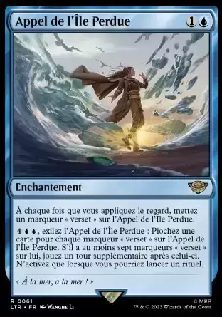Le Seigneur des Anneaux : Chroniques de la Terre du Milieu - Appel de l\'Île Perdue Foil