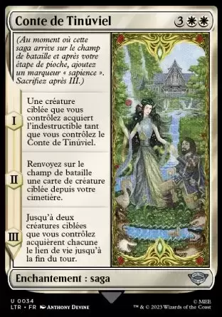 Le Seigneur des Anneaux : Chroniques de la Terre du Milieu - Conte de Tinúviel Foil
