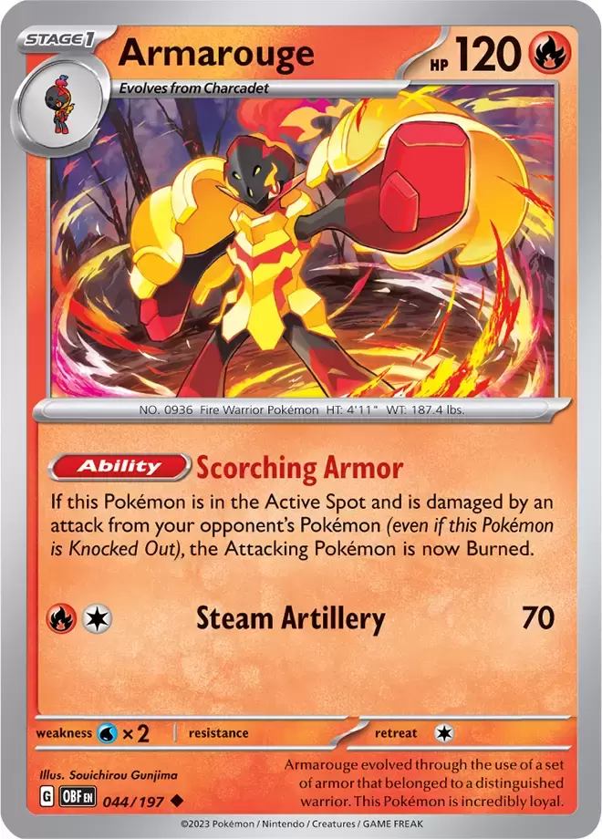 Obsidian Flames - OBF (OBFEN) - Armarouge