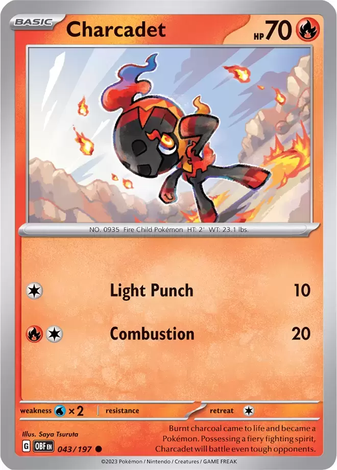 Obsidian Flames - OBF (OBFEN) - Charcadet