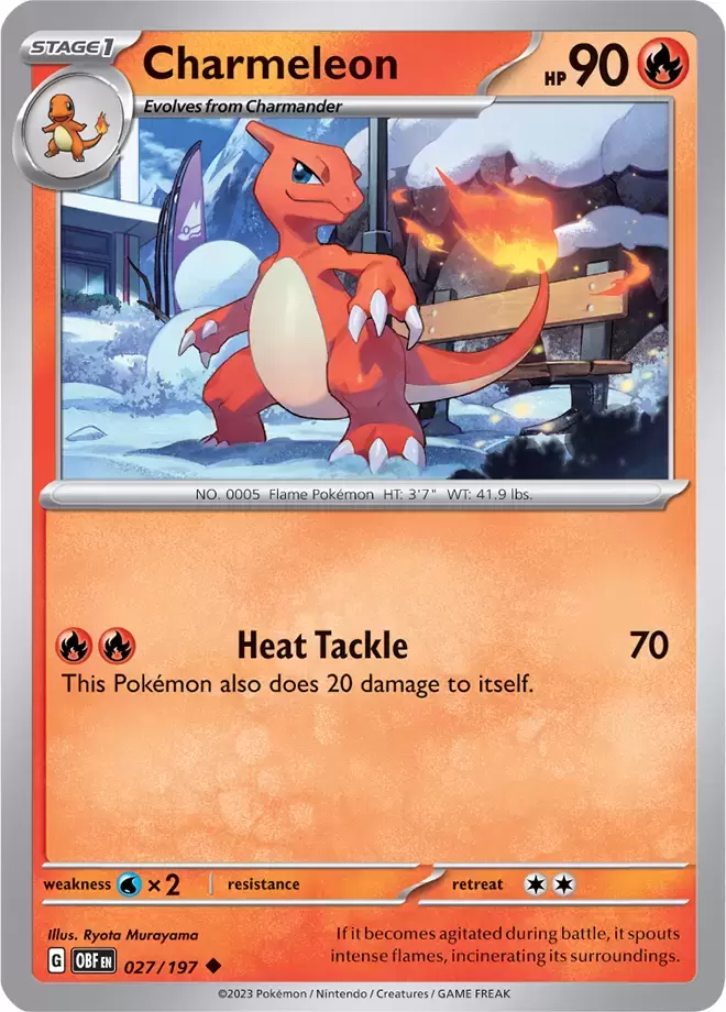 Obsidian Flames - OBF (OBFEN) - Charmeleon