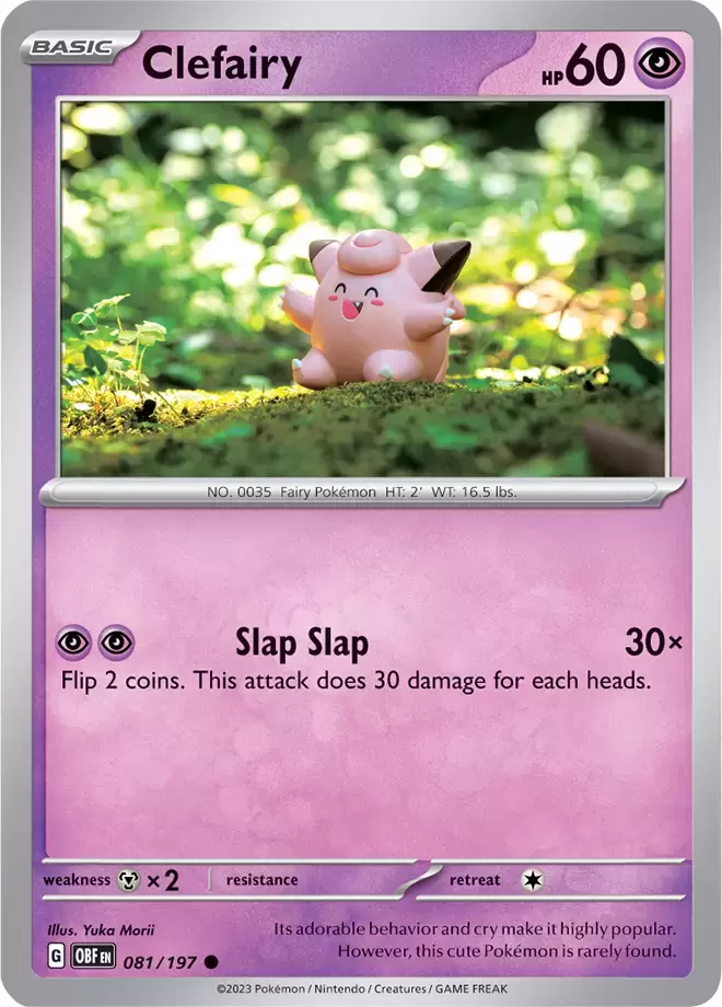 Obsidian Flames - OBF (OBFEN) - Clefairy