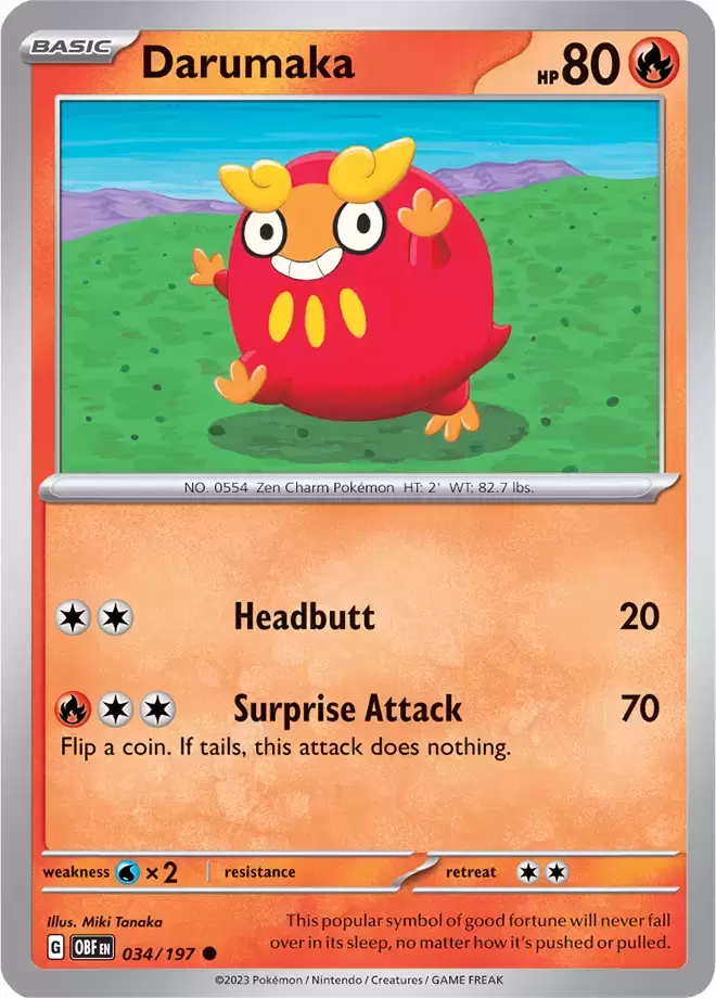Obsidian Flames - OBF (OBFEN) - Darumaka
