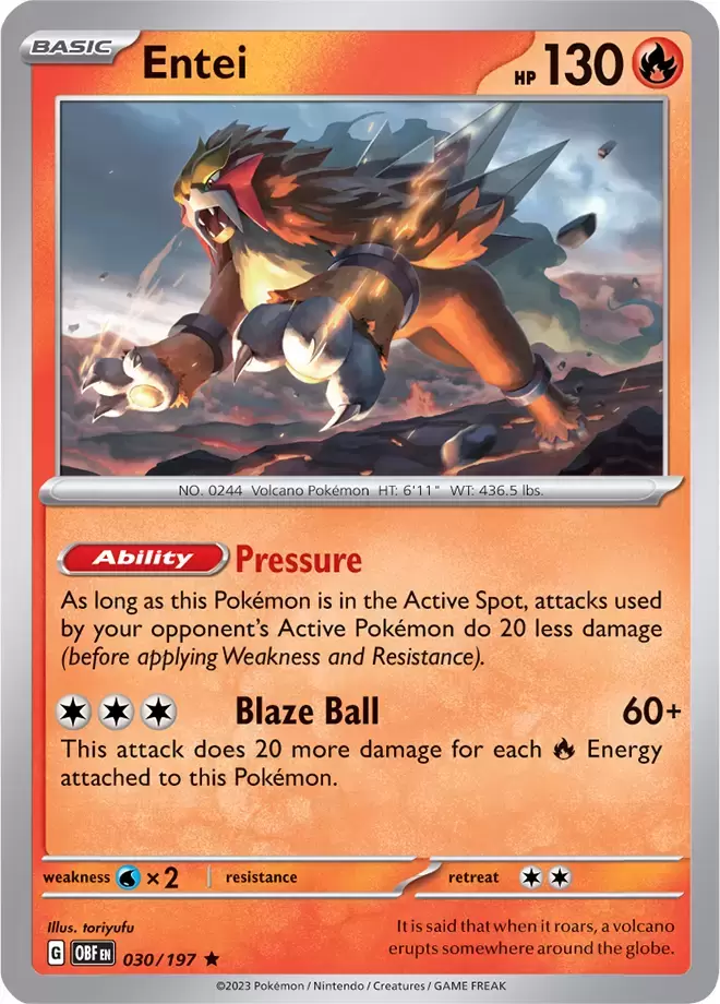 Obsidian Flames - OBF (OBFEN) - Entei