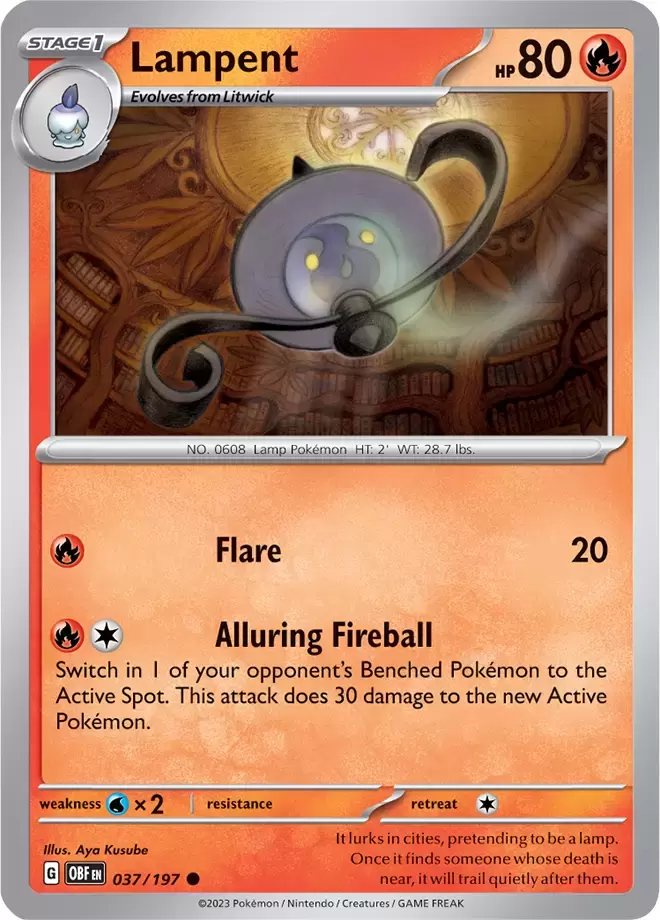 Obsidian Flames - OBF (OBFEN) - Lampent