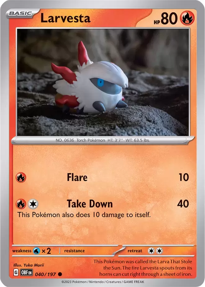 Obsidian Flames - OBF (OBFEN) - Larvesta