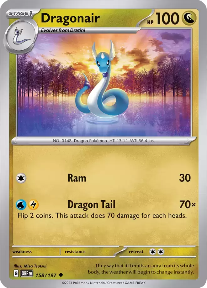 Obsidian Flames - OBF (OBFEN) - Dragonair