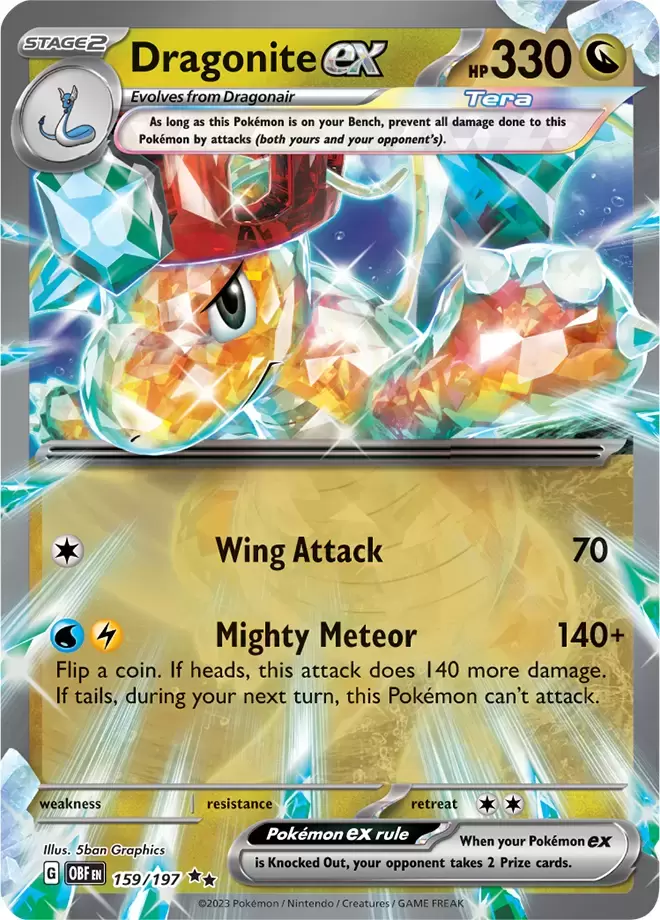 Obsidian Flames - OBF (OBFEN) - Dragonite EX
