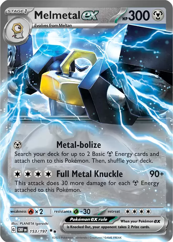 Obsidian Flames - OBF (OBFEN) - Melmetal EX