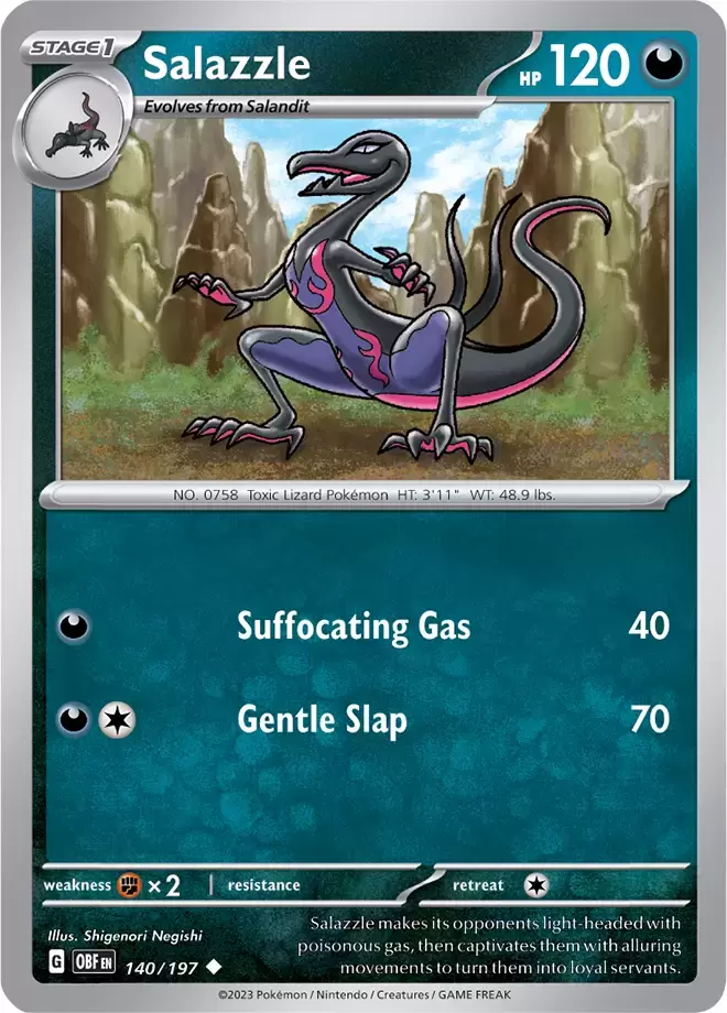 Obsidian Flames - OBF (OBFEN) - Salazzle