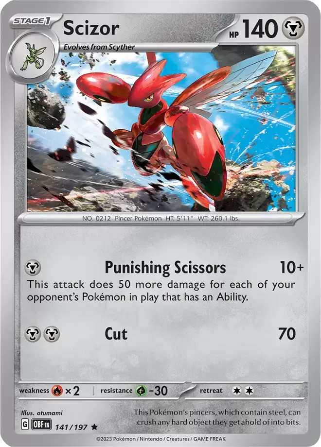 Obsidian Flames - OBF (OBFEN) - Scizor