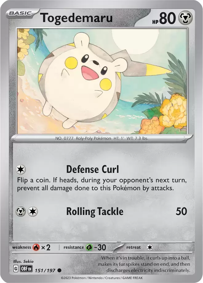 Obsidian Flames - OBF (OBFEN) - Togedemaru