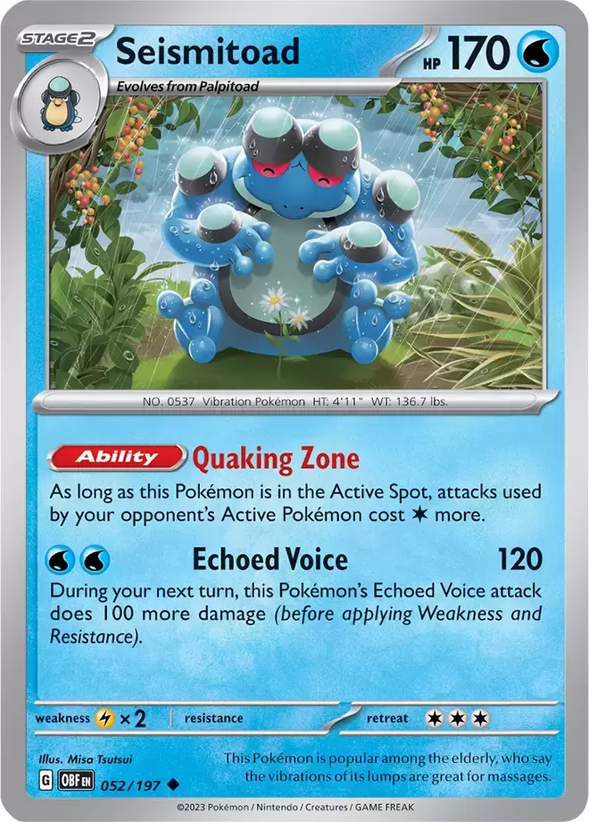 Obsidian Flames - OBF (OBFEN) - Seismitoad