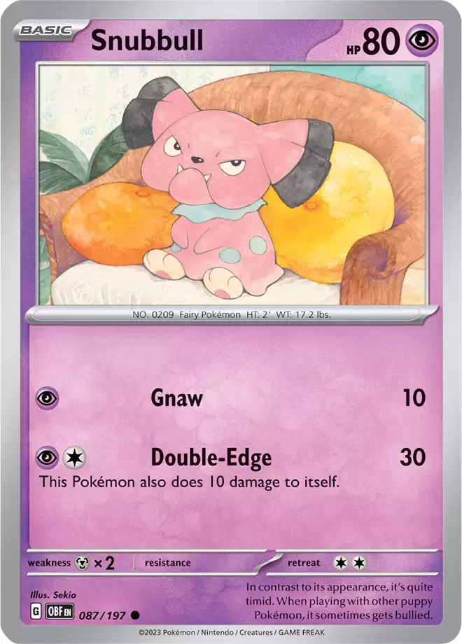 Obsidian Flames - OBF (OBFEN) - Snubbull