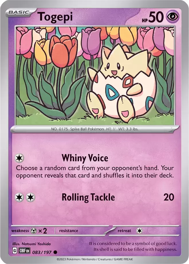 Obsidian Flames - OBF (OBFEN) - Togepi