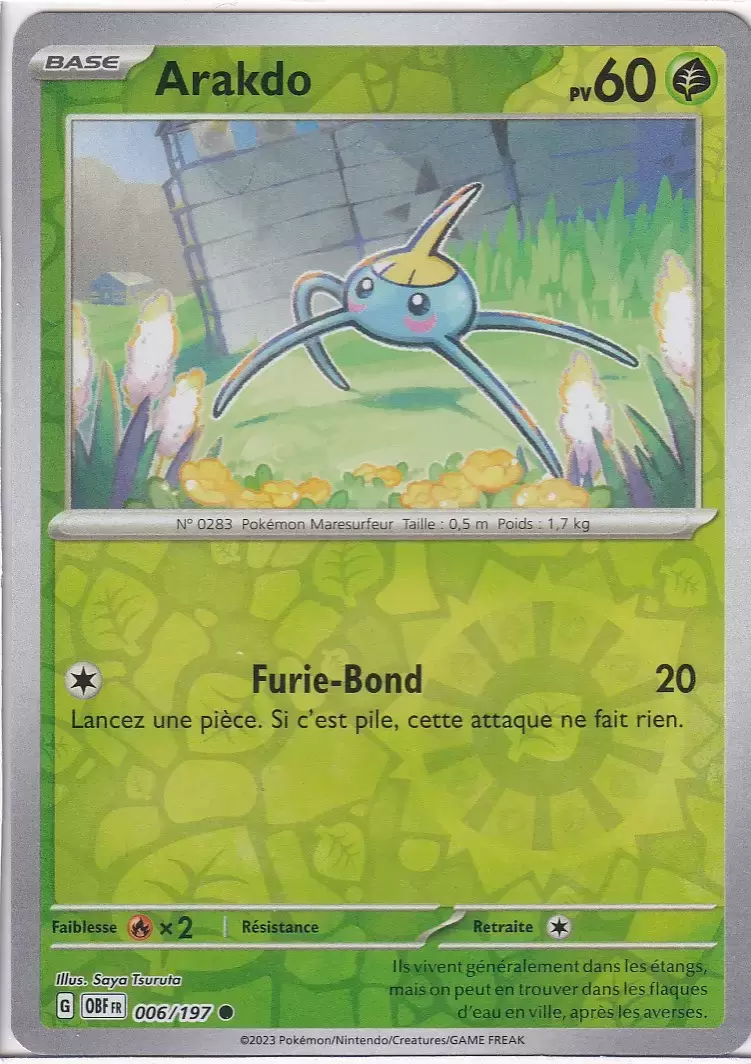 Flammes Obsidiennes - OBFFR - Arakdo Reverse