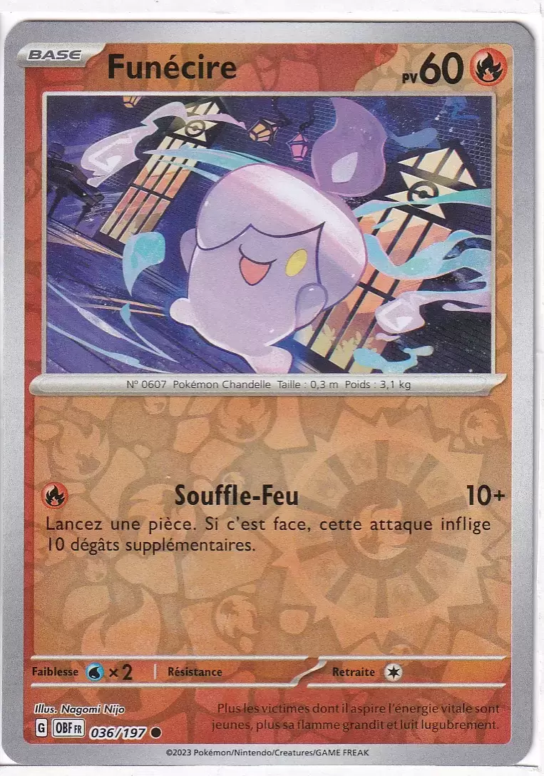 Flammes Obsidiennes - OBFFR - Funécire Reverse