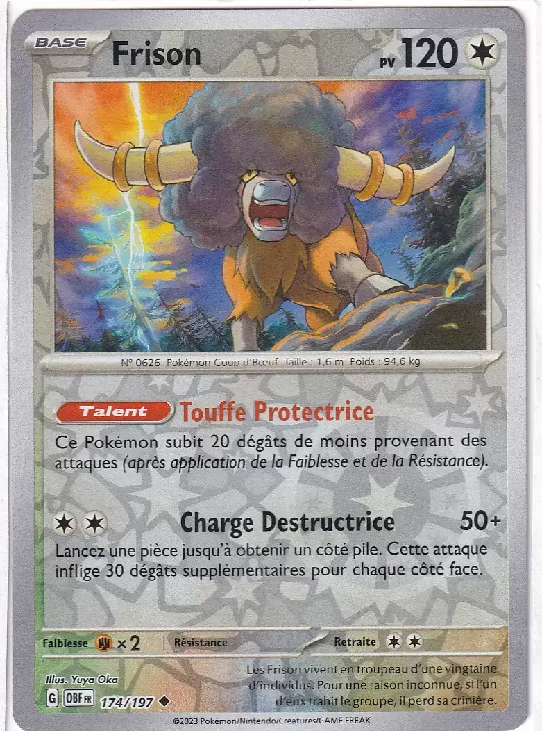 Flammes Obsidiennes - OBFFR - Frison Reverse