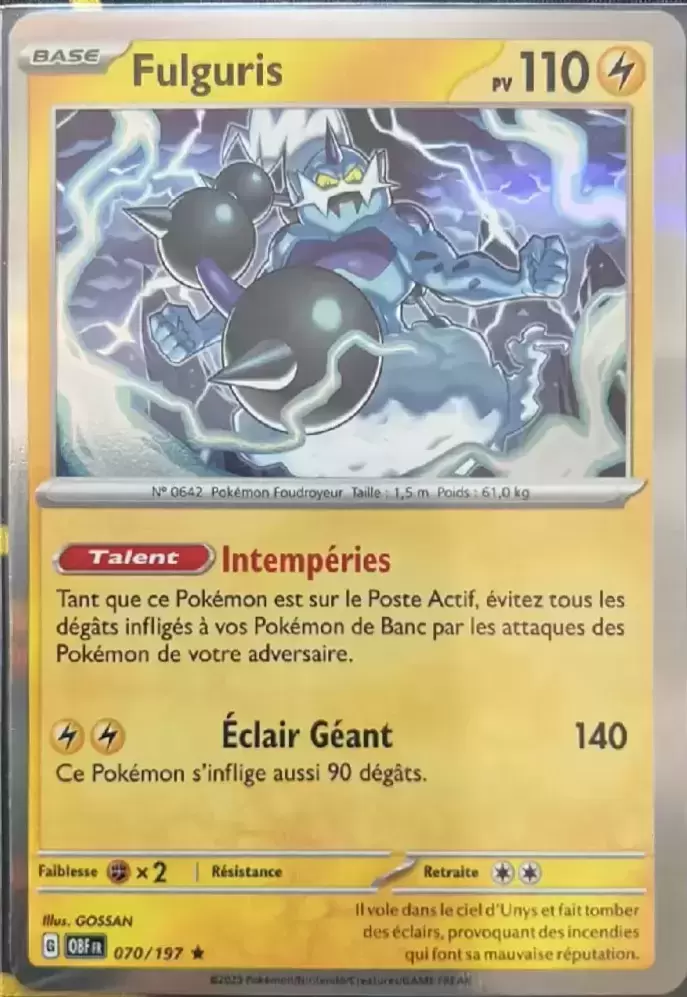 Flammes Obsidiennes - OBFFR - Fulguris Holographique