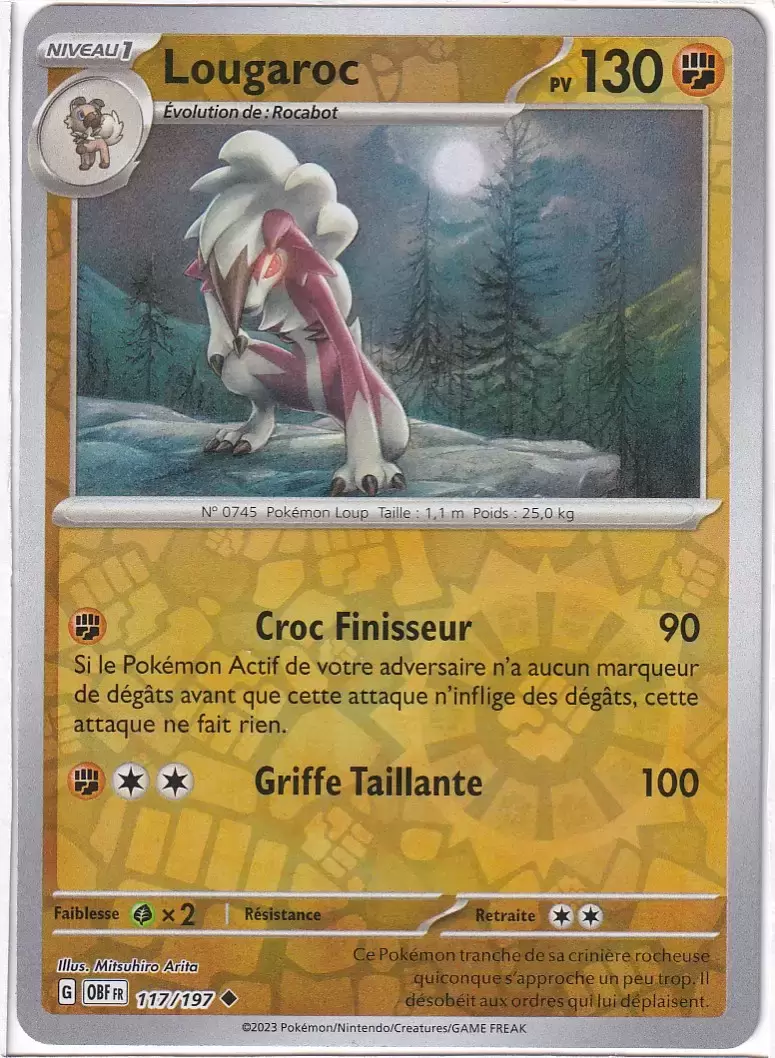 Flammes Obsidiennes - OBFFR - Lougaroc Reverse
