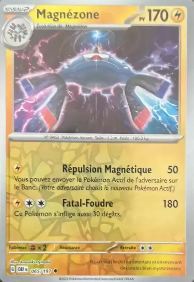 Flammes Obsidiennes - OBFFR - Magnézone Reverse