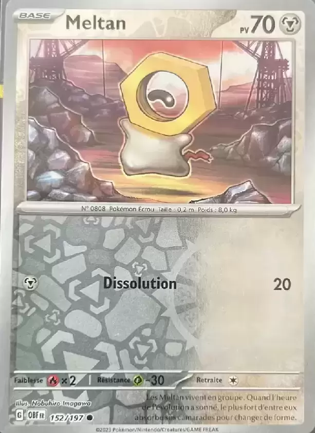 Flammes Obsidiennes - OBFFR - Meltan Reverse