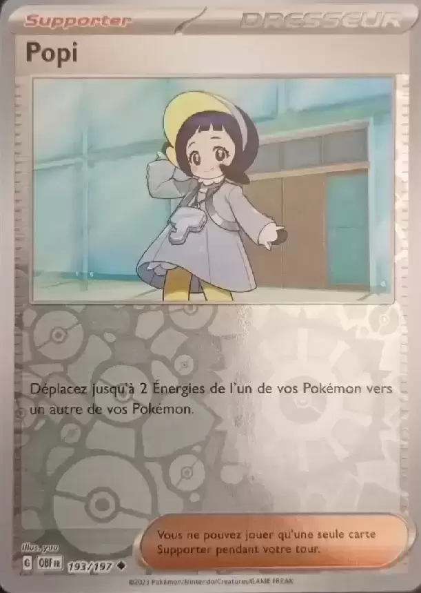 Flammes Obsidiennes - OBFFR - Popi Reverse