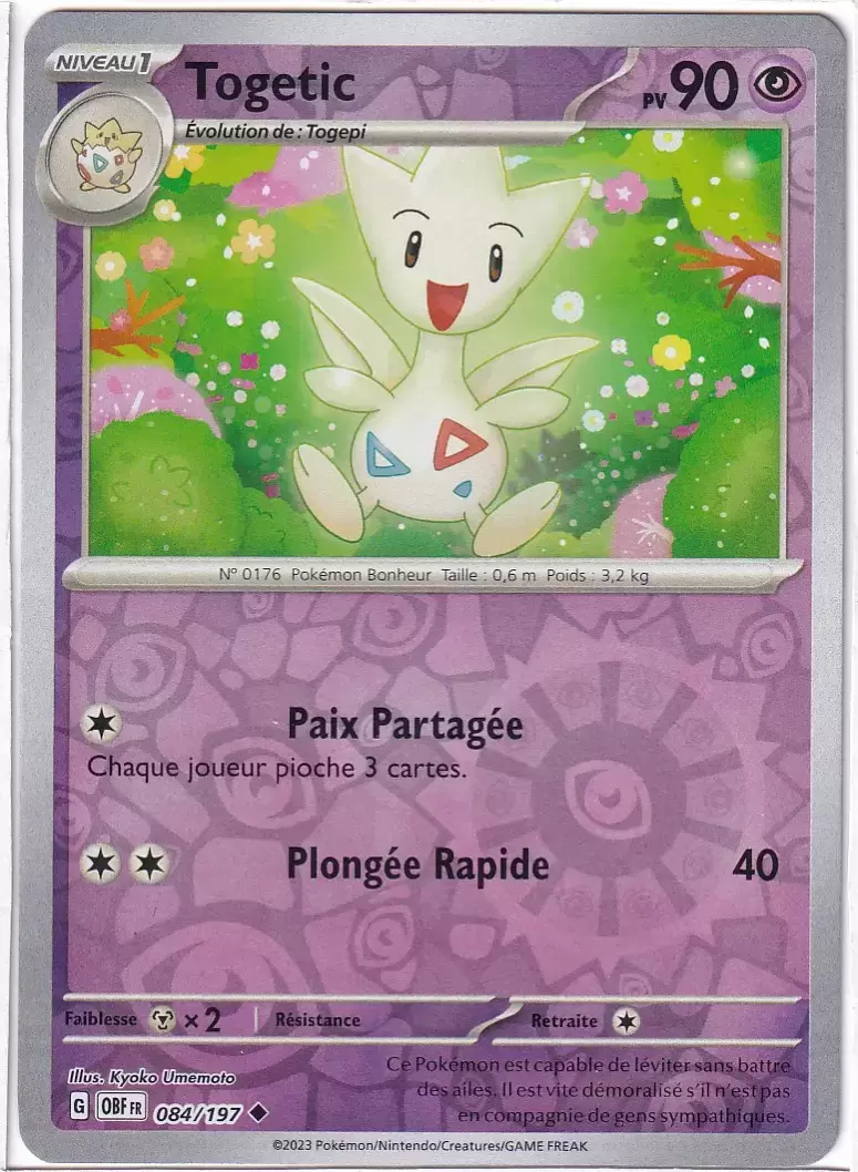 Flammes Obsidiennes - OBFFR - Togetic Reverse