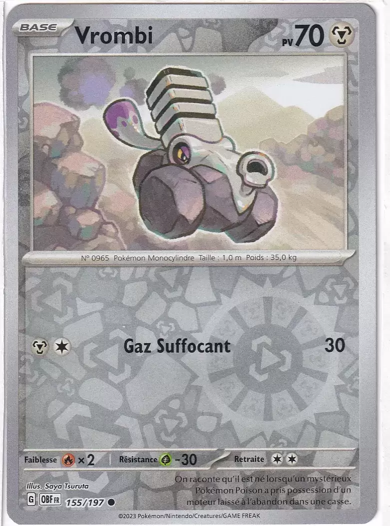 Flammes Obsidiennes - OBFFR - Vrombi Reverse