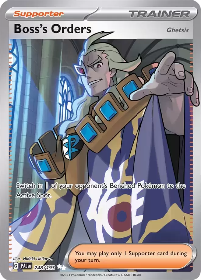 Paldea Evolved - PALEN - Boss\'s Orders Ghetsis