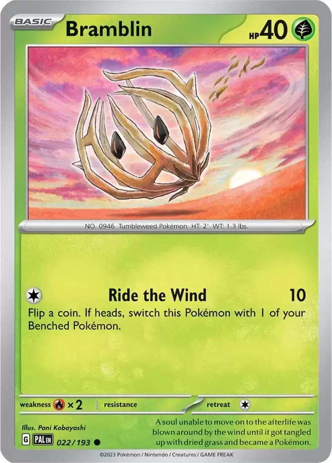 Paldea Evolved - PALEN - Bramblin