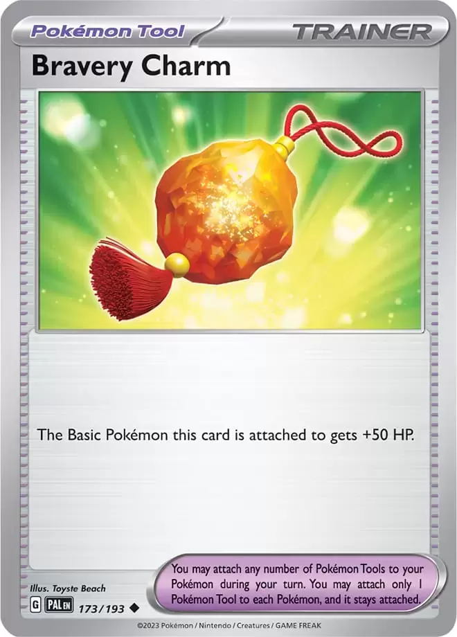 Paldea Evolved - PALEN - Bravery Charm