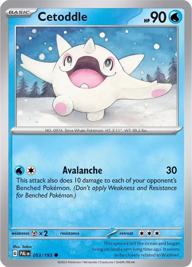 Paldea Evolved - PALEN - Cetoddle