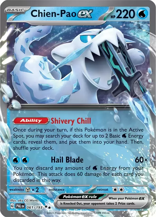 Paldea Evolved - PALEN - Chien-Pao EX