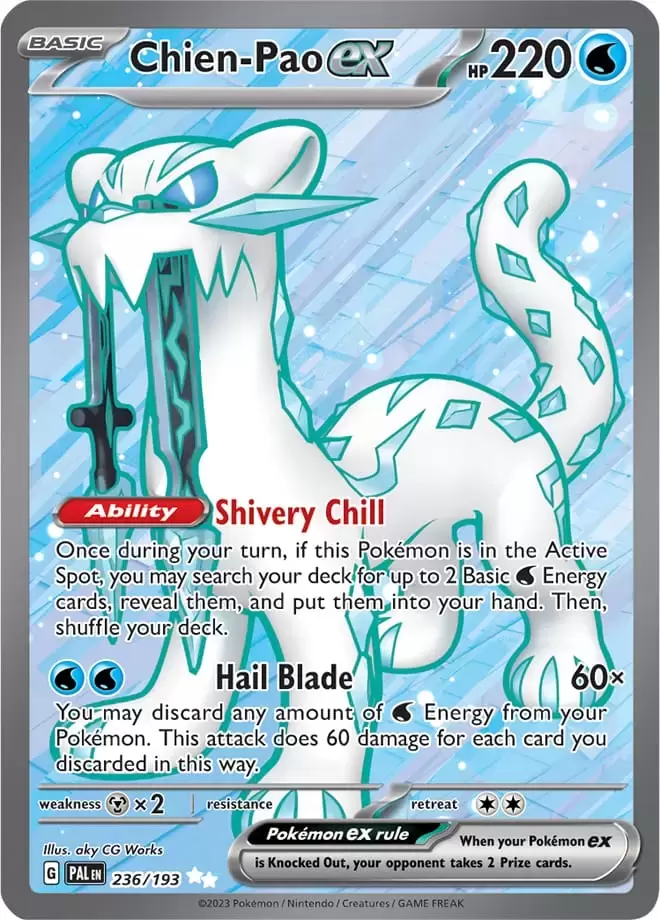 Paldea Evolved - PALEN - Chien-Pao EX