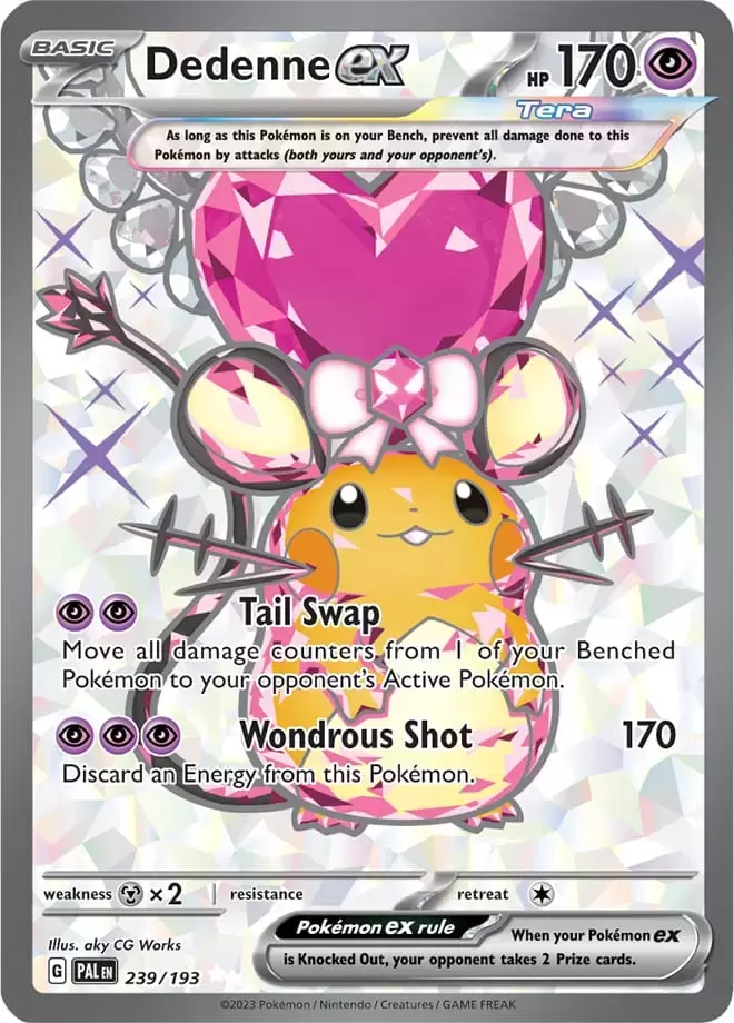 Paldea Evolved - PALEN - Dedenne EX