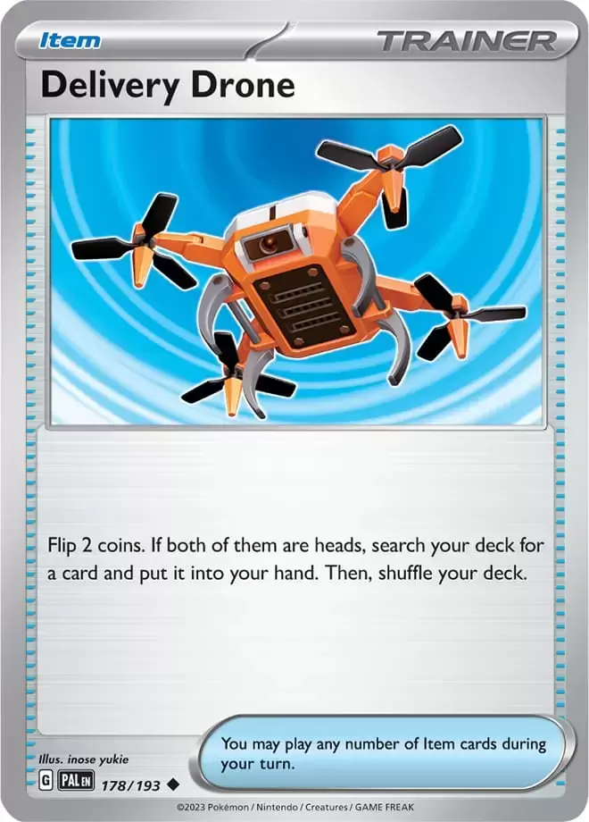 Paldea Evolved - PALEN - Delivery Drone