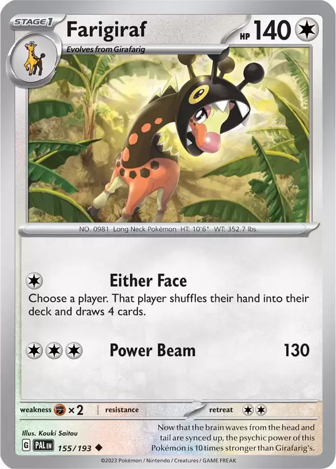 Paldea Evolved - PALEN - Farigiraf